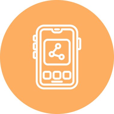 Web simge vektör çizim paylaşmak