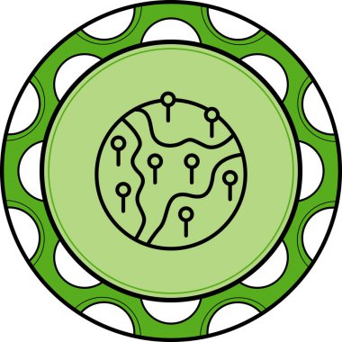 Pazarlama simgesi vektör illüstrasyon tasarımı