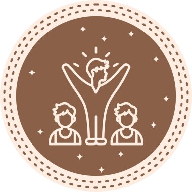 business leadership, web simple icon