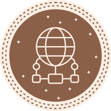 Ağ Bağlantısı Zarif Dengeli Düz Sanat Özelliği