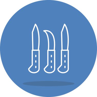 Eşsiz Bıçak Soyut Damgalama Grafik ŞekliName