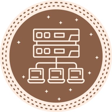 Yerel Alan Ağı Farklı Fonksiyonel Markalaştırma Grafiksel Elementi