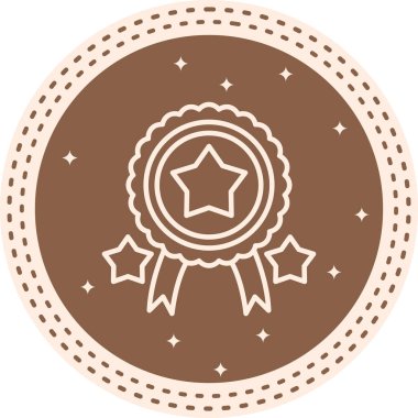 Başarı web simgesi, vektör illüstrasyonu