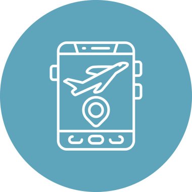 konum web simgesi vektör illüstrasyonu