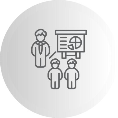 iş liderliği, web basit simgesi