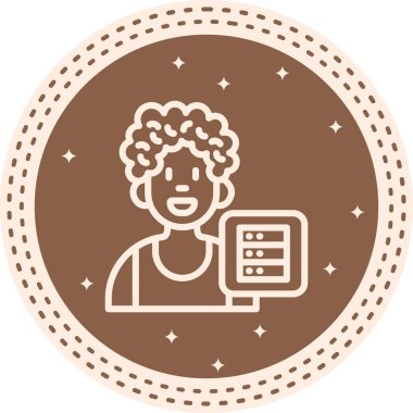 Kullanıcı Veritabanı Yenilikçi Modern Yaratıcı Grafik Özelliği