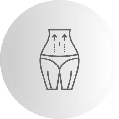 Aşağı doğru eğilimli bir çubuk grafik ve ok ile bir avro sembolü gösteren bir akıllı telefonun satır simgesi.