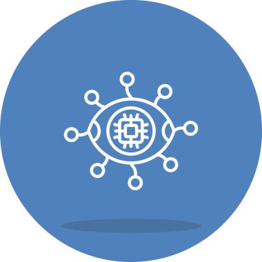 Göz Sofistike Özel Vektör Sanatı Nesnesi