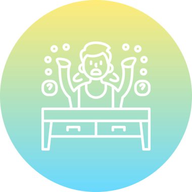 Dikkatsizlik Yüksek Kaliteli Modern Vektör Elementi