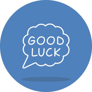 Konuşma balonu çizgisi simgesi, metin basit illüstrasyonlu web etiketi