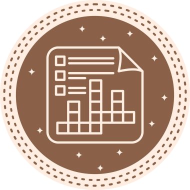 Bulmaca Satırı Simgesi, Beyaz Arkaplanda Basit Görüntü 