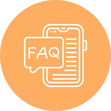 akıllı telefon simgesi, vektör illüstrasyonu basit tasarım