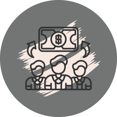 Para Eşsiz Soyut Markalaştırma Grafiksel ŞekliName