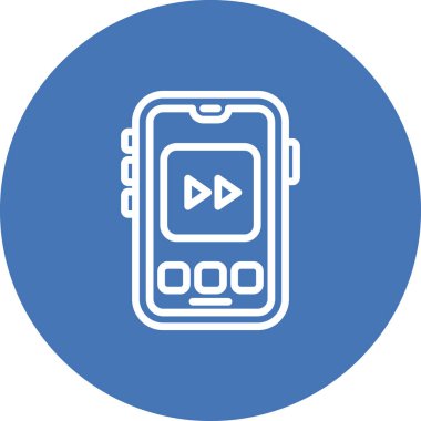 telefon simgesi, vektör illüstrasyonu basit tasarım.