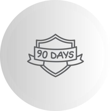 Uygulamalar ya da web sayfaları için 90 Gün, premimium simgesi