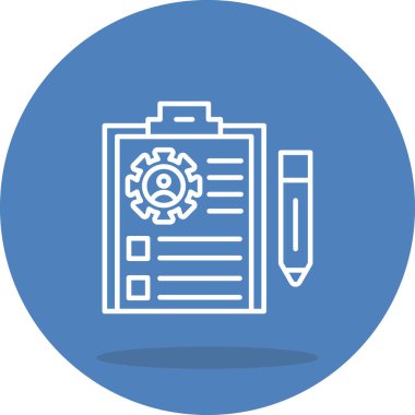 İşe alım web simgesi vektör illüstrasyonuName