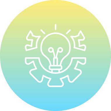 Yenilik simgesi vektör illüstrasyon tasarımı