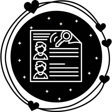 veri simgesine sahip belge, vektör illüstrasyonu basit tasarım