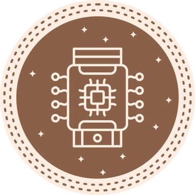 izle simge vektör çizimi tasarımı