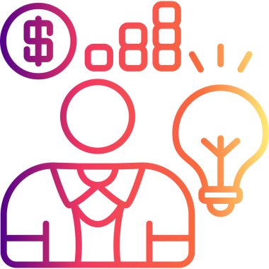 Pazarlama simgesi vektör illüstrasyon tasarımı