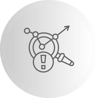 Algılama Zarif Çağdaş Dijital Grafik Özelliği