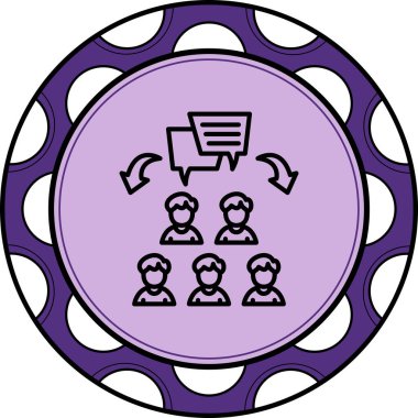 Takım Çalışması Premium Çağdaş Düz Vektör Özelliği