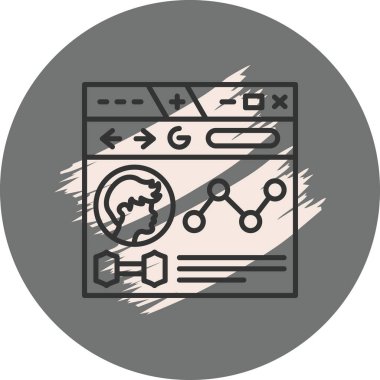 Kullanıcı Profili Profesyonel Temiz Düz Grafik Özelliği