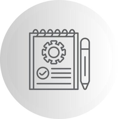 Pano simgesi, vektör illüstrasyonu basit tasarım