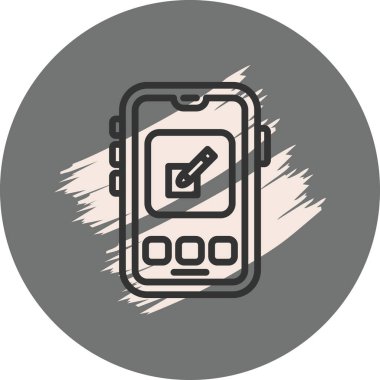 Mobil Düzenleme Belirsiz Asgari Markalaştırma Vektör Varlığı