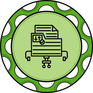 Dosya Aktarım Protokolü Sofistike Temiz Ürün Grafik Şekli