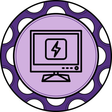 Geçerli web simgesi vektör illüstrasyonu