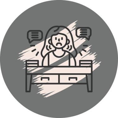 Dinlemek Yok Premium Zarif Dijital Tasarım Sembolü