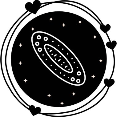 Moda biçiminde silindirik vektör simgesi