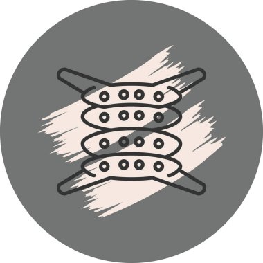 Desmodesmus Communis Yaratıcı Modern Düz Vektör Tasarımı