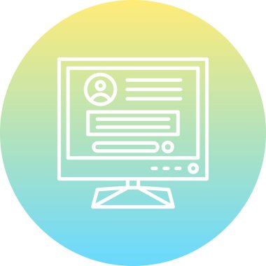 Lcd Dinamik Özel Dijital Sanat Düzeninde Profil