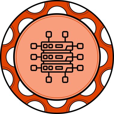 Veritabanı Belirgin Profesyonel Yaratıcı Grafik Elemanı