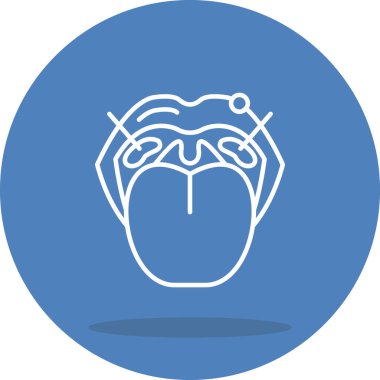 Bademciklerin Minimum Düz Yaratıcı Grafik Tasarımı