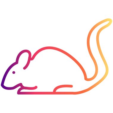 Fare simgesi vektör illüstrasyon tasarımı