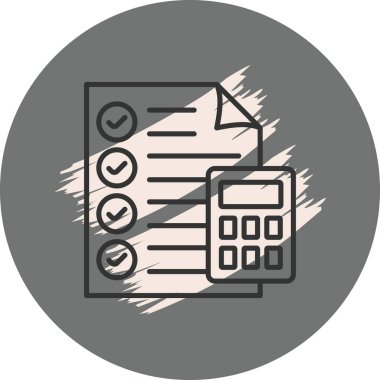 Hesaplayıcı Dengeli Profesyonel Markalaşma Grafik Sembolü