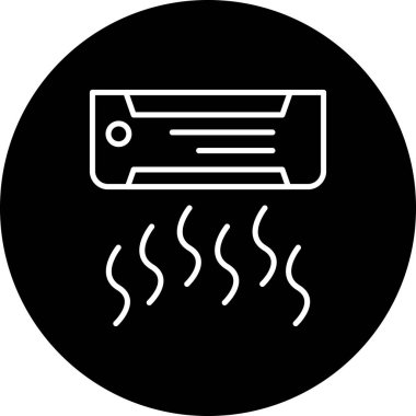 Klima Simgesi Çizgi Biçimi İllüstrasyonu