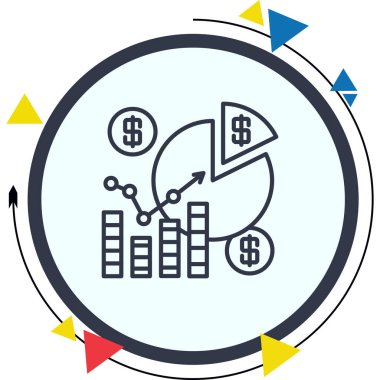 Analiz Turta Çizelgesi. sunum tahtası simgesi