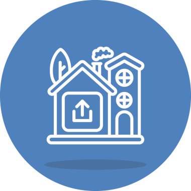 Simge vektör illüstrasyon tasarımı yükle