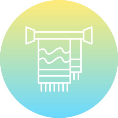 Havlu Rafı Profesyonel Temizlik Arayüzü Grafik Özelliği