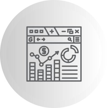 Gösterge Paneli Zarif Rafine Ürün Tasarım Varlığı