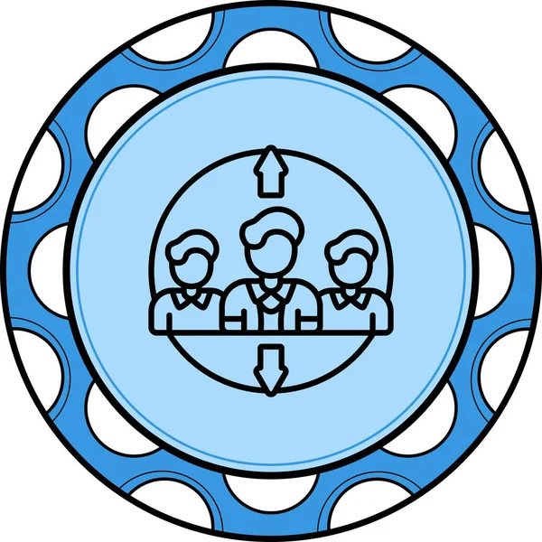 Görev simgesi vektör illüstrasyon tasarımı