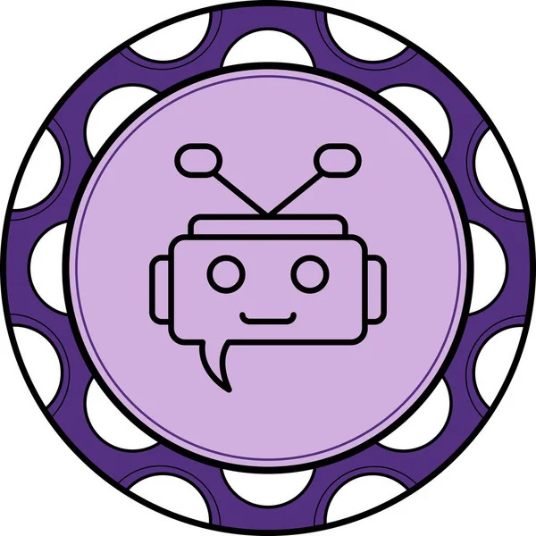 Sohbet Simgesi vektör çizimi tasarımı