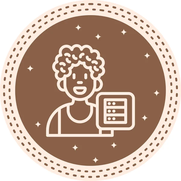 Kullanıcı Veritabanı Yenilikçi Modern Yaratıcı Grafik Özelliği