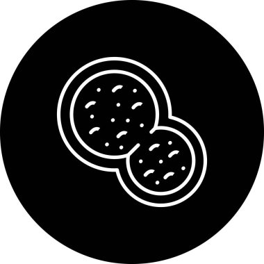 Synechocystis Cyanobacte Stili Yenilenmiş Marka Vektörü Özelliği