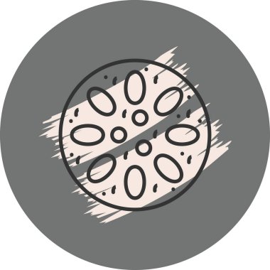 Merkezi Diatom Dinamik Yaratıcı Dijital Grafik ŞekliName