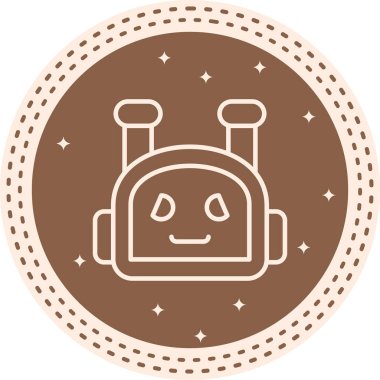 Robot Zarif Minimum Dijital Tasarım Özelliği